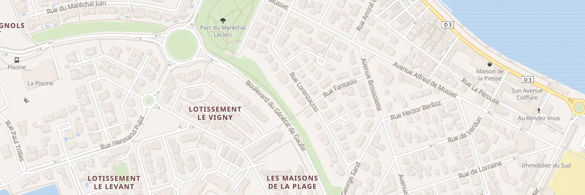 Plan du 150 Rue Lorenzaccio à Port-la-Nouvelle