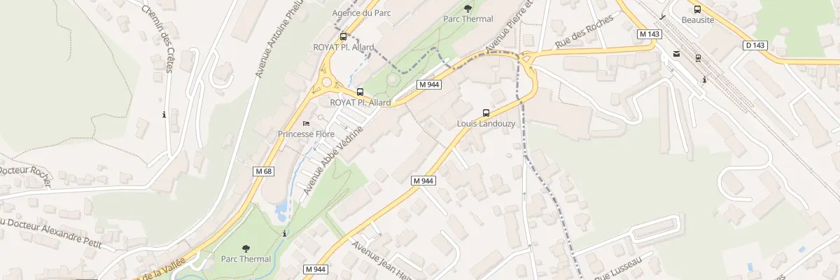 Plan du 22 Bd Barrieu à Royat