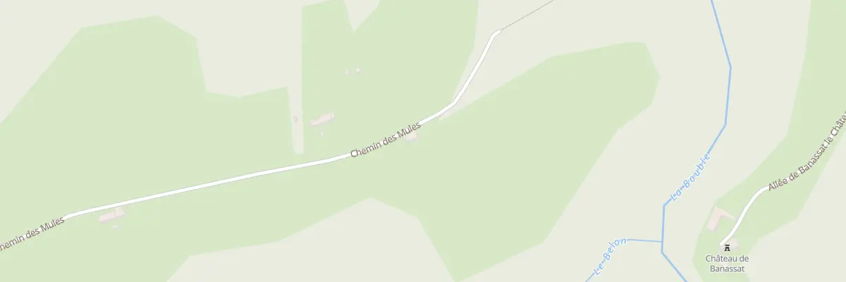 Plan du 5035 Les Mules Nord à Chirat-l’Église
