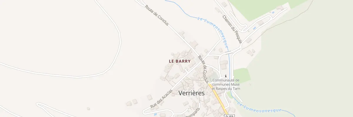 Plan du 5070 Le Barry à Verrières