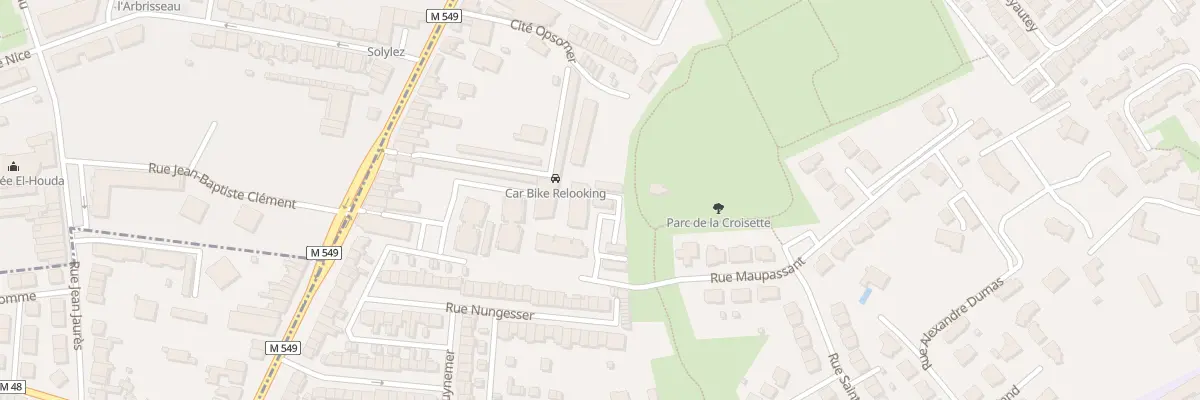 Plan du 1B Rue Maupassant à Faches-Thumesnil