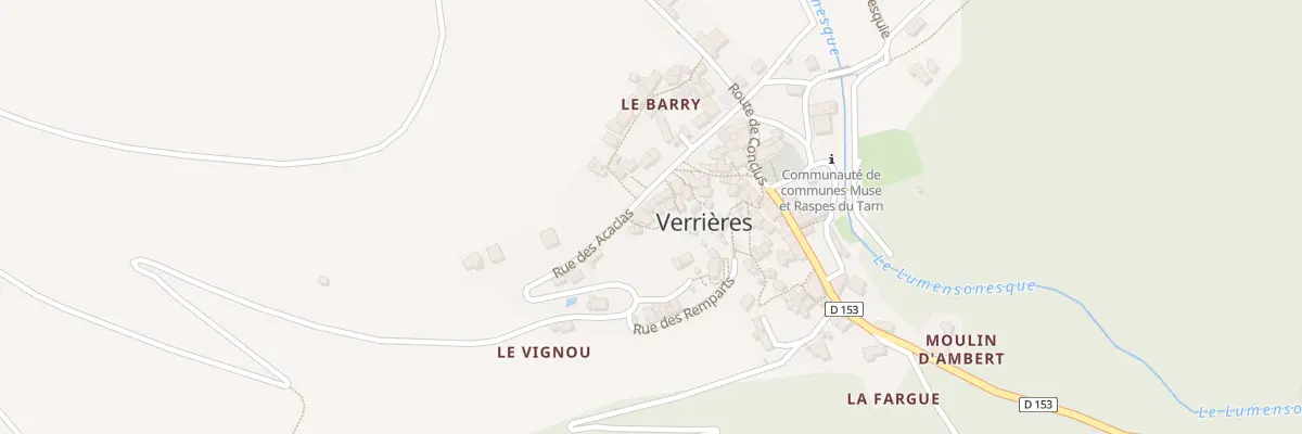 Plan du 5051 Verrieres à Verrières