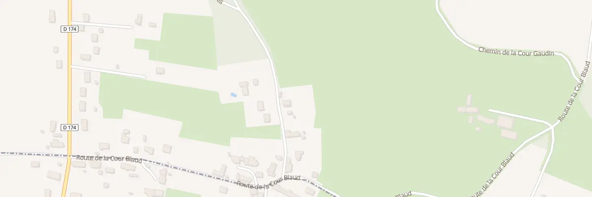 Plan du 61A Les Vaux Yons à Tronsanges
