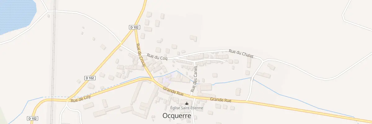Plan du 3C Rue des Canes à Ocquerre