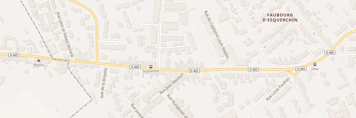 Plan du 638 Rue Guynemer à Douai
