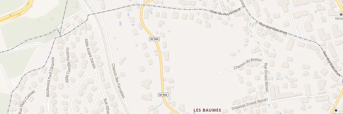 Plan du 176 Av Thermale à Chamalières