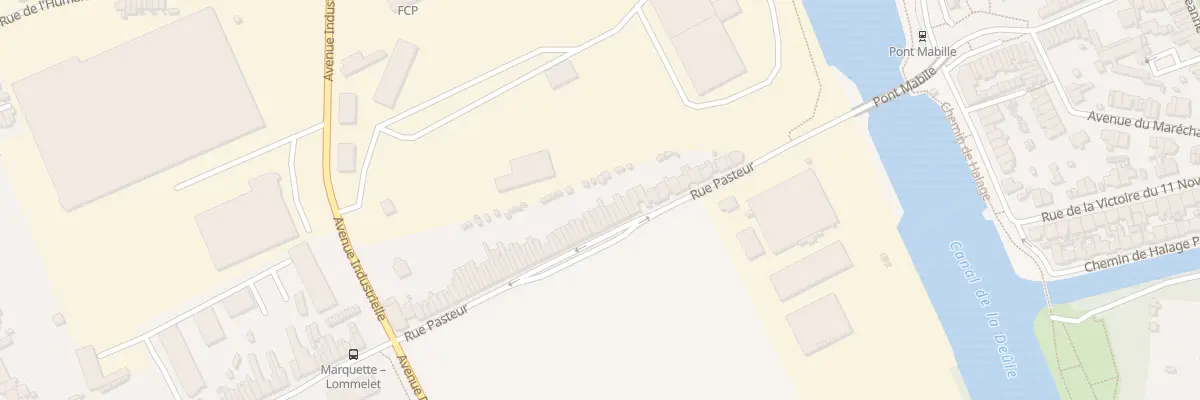 Plan du 78 Rue Pasteur à Marquette-lez-Lille