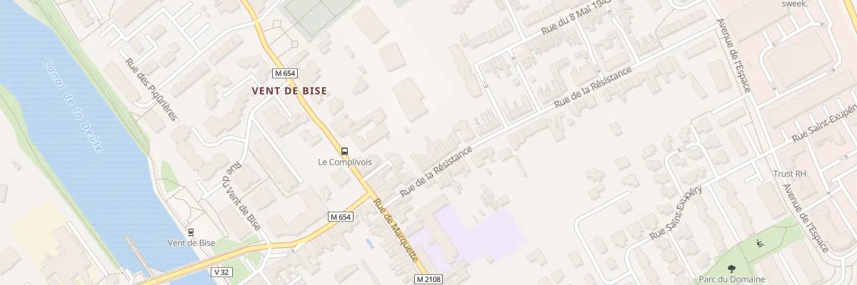 Plan du 9T Rue de la Résistance à Wambrechies