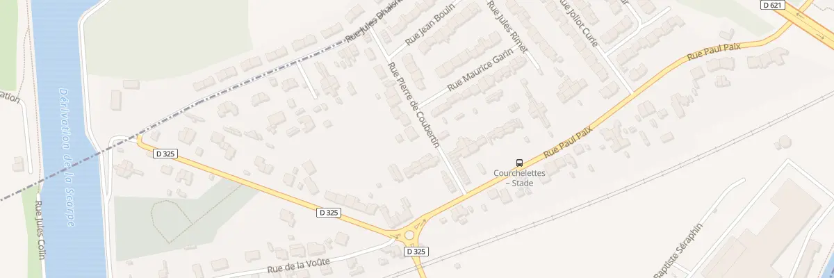 Plan du 9A Rue Pierre de Coubertin à Courchelettes