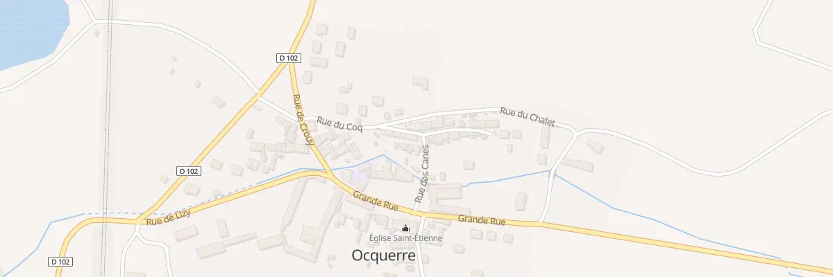 Plan du 3A Rue des Canes à Ocquerre