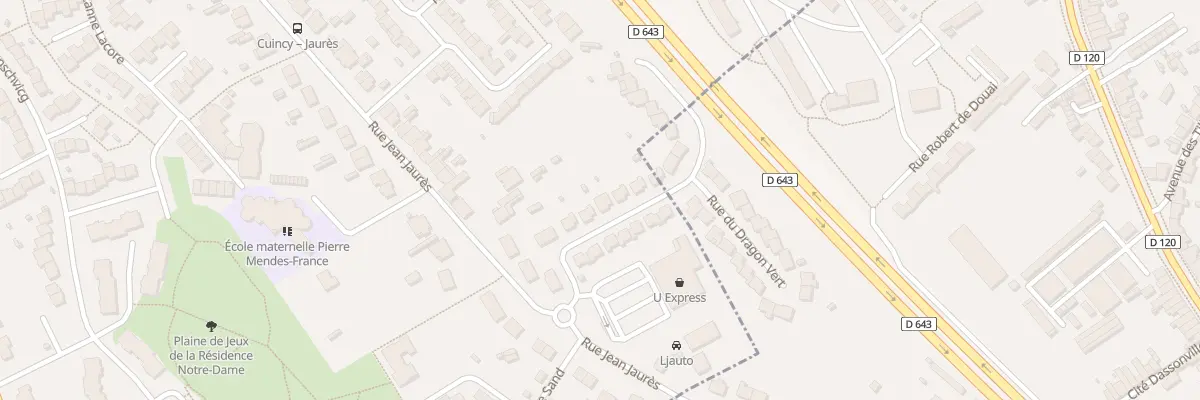 Plan du 77 Rue du Dragon à Cuincy