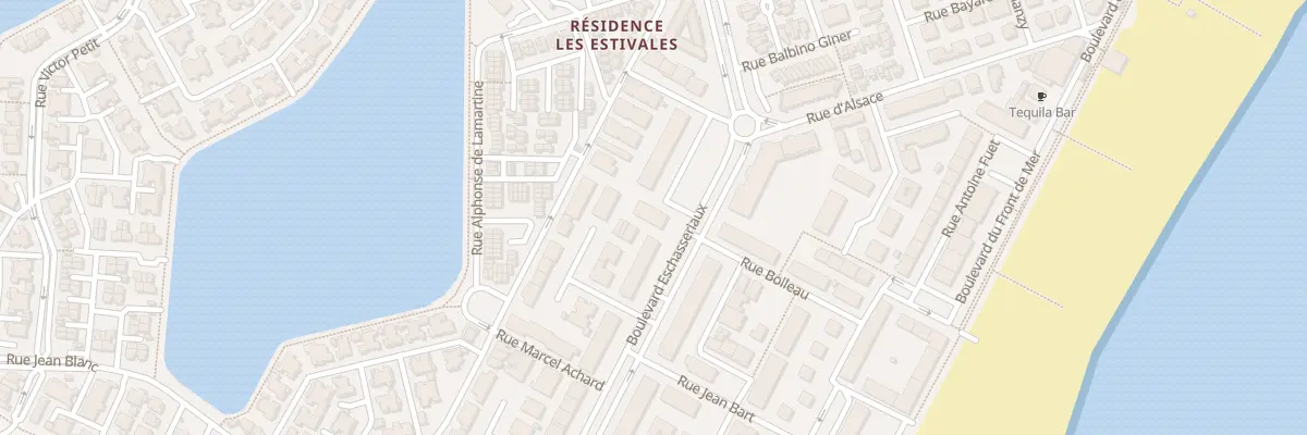 Plan du 70 Bd Eschasseriaux à Port-la-Nouvelle
