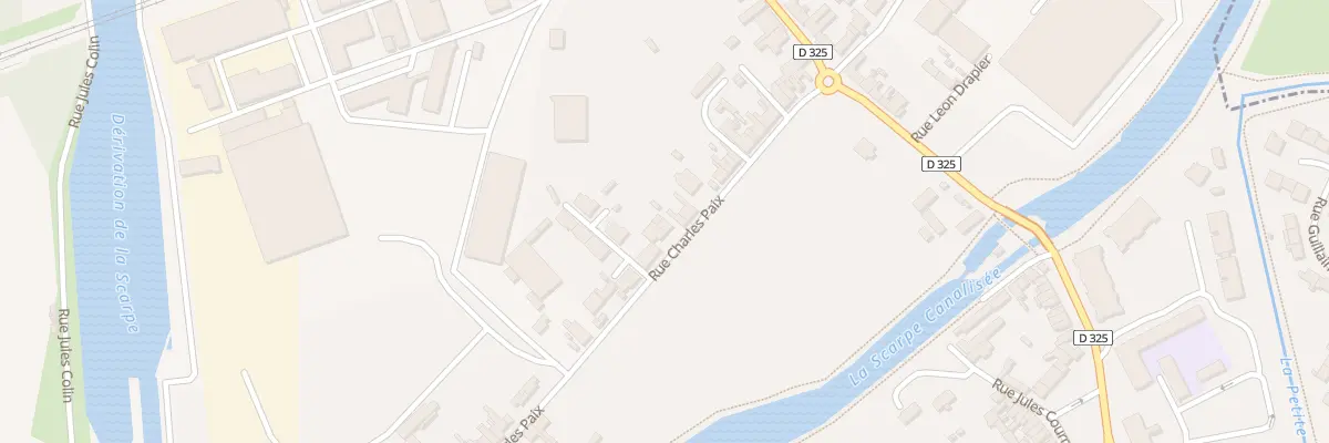 Plan du 30 Rue Charles Paix à Courchelettes
