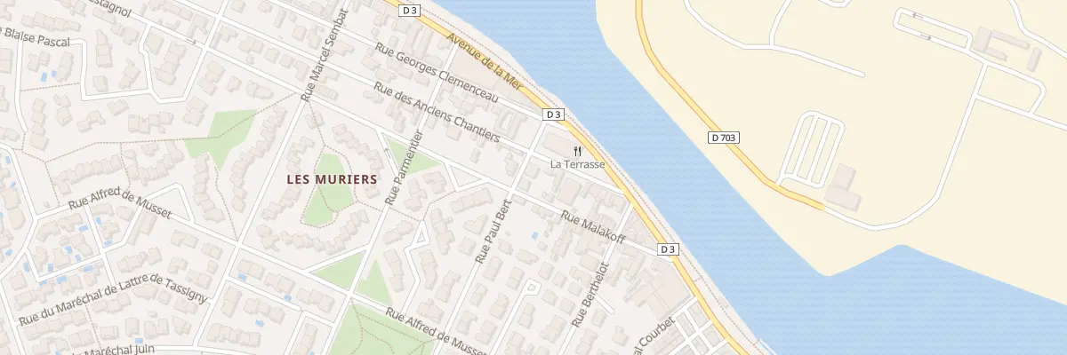 Plan du 43 Rue Paul Bert à Port-la-Nouvelle