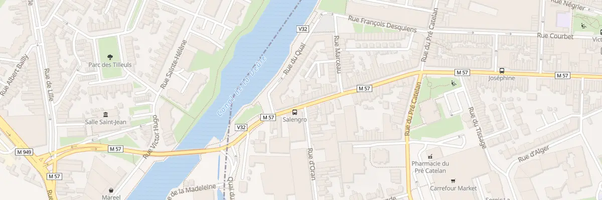 Plan du 168 Rue Roger Salengro à La Madeleine
