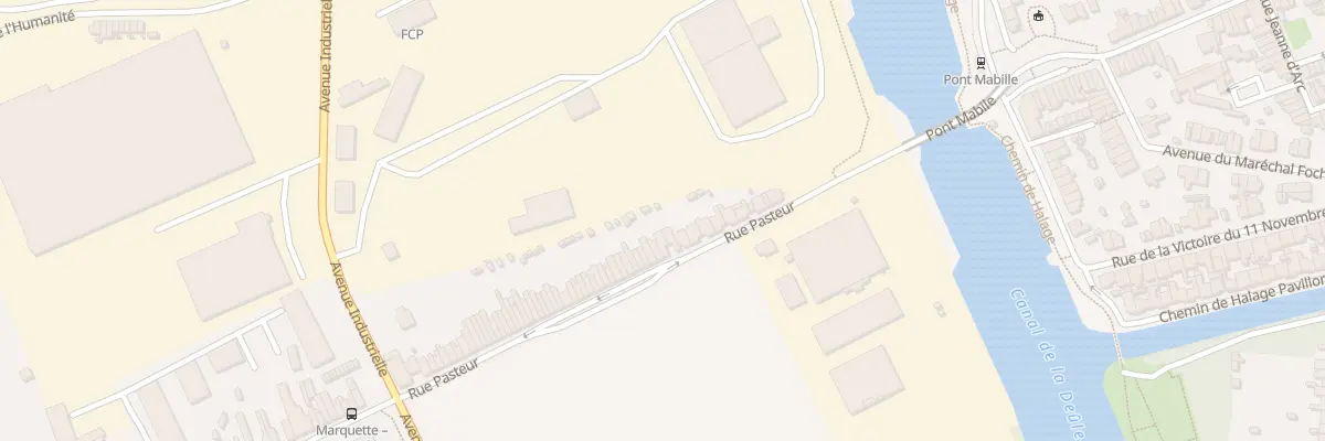 Plan du 66 Rue Pasteur à Marquette-lez-Lille