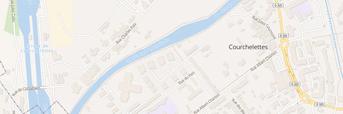 Plan du 811 Rue des Ecoles à Courchelettes