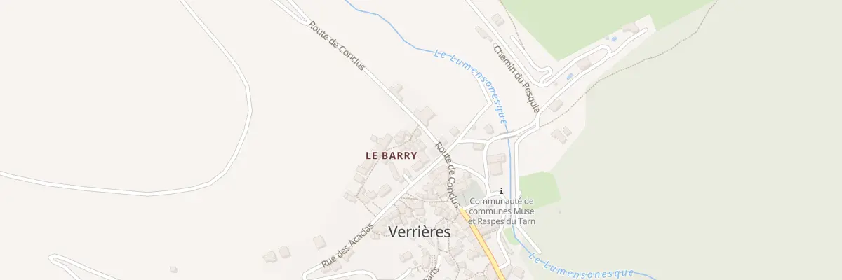 Plan du 5078 Le Barry à Verrières