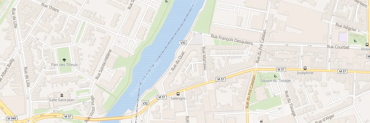 Plan du 24 Rue du Quai à La Madeleine