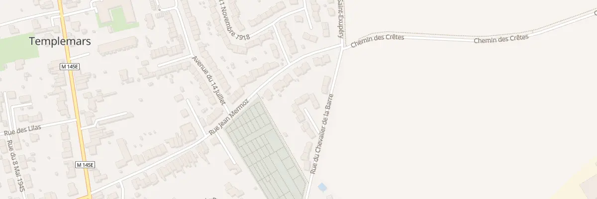 Plan du 31 Rue du Chevalier de La Barre à Templemars