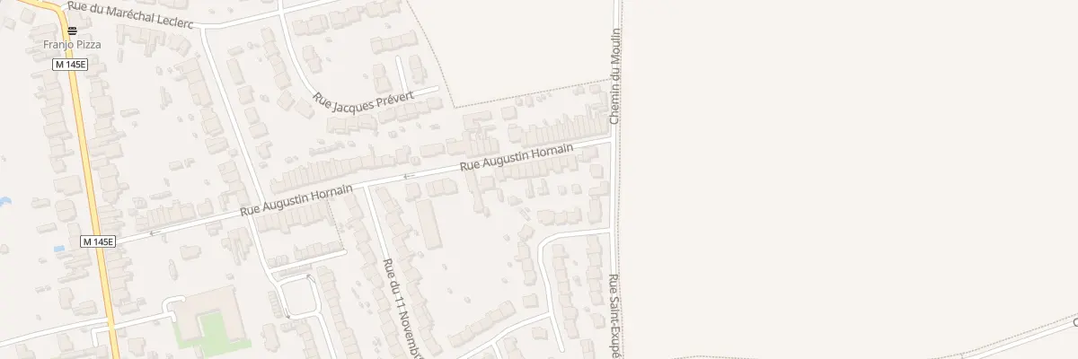 Plan du 70 Rue Augustin Hornain à Templemars