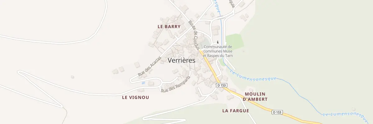 Plan du 5037 Verrieres à Verrières