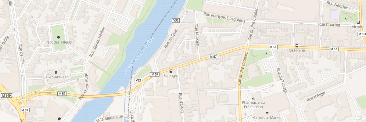 Plan du 162 Rue Roger Salengro à La Madeleine