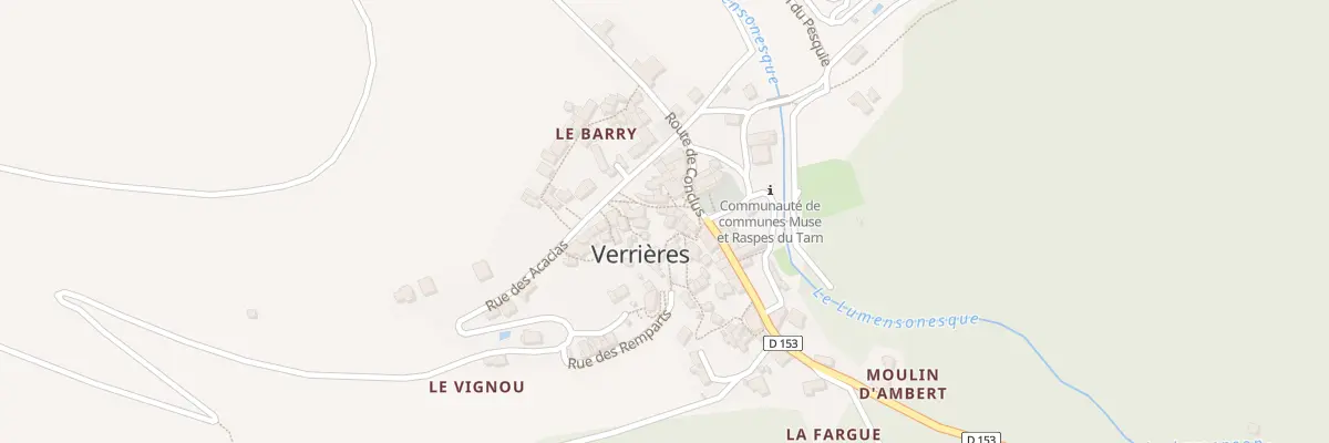 Plan du 5041 Verrieres à Verrières