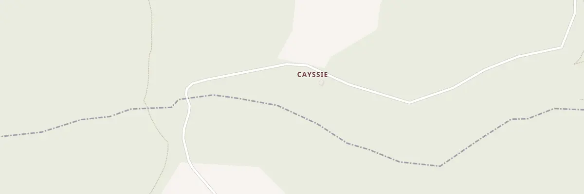 Plan du 5466 Cayssie à Verrières