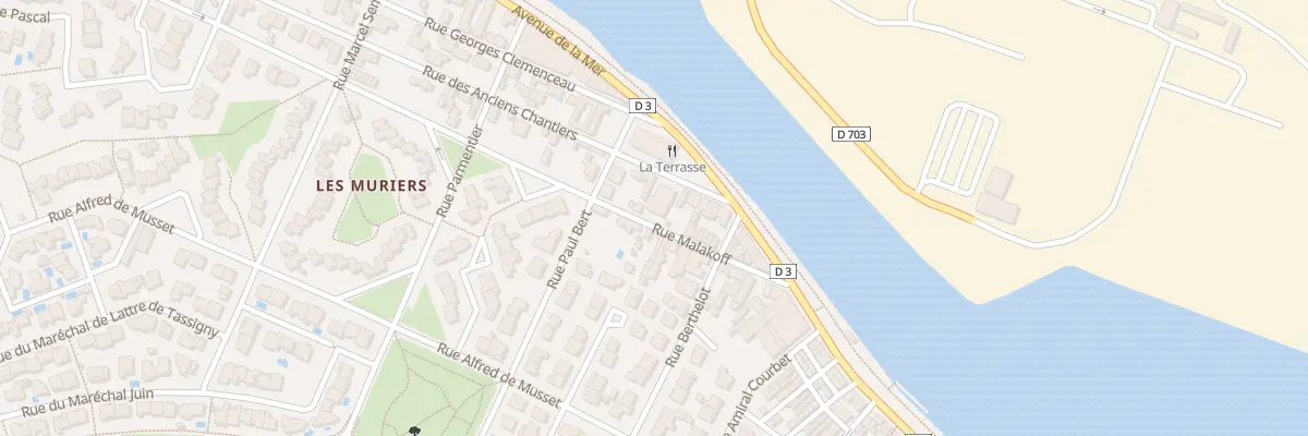 Plan du 126 Rue Malakoff à Port-la-Nouvelle