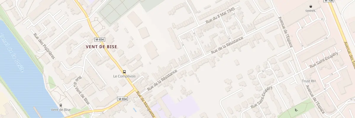 Plan du 21 Rue de la Résistance à Wambrechies
