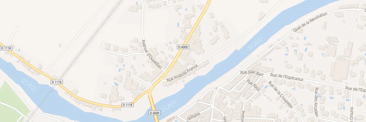 Plan du 8 Av de l’Hérault à Coursan