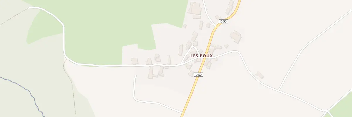 Plan du 11 Rue du Tilleul - Les Poux à Saint-Quintin-sur-Sioule
