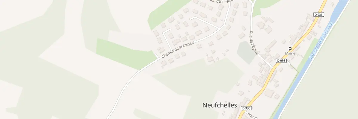 Plan du 19 Che de la Messe à Neufchelles