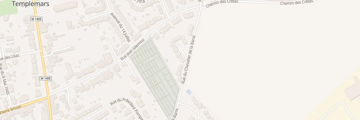 Plan du 21 Rue du Chevalier de La Barre à Templemars
