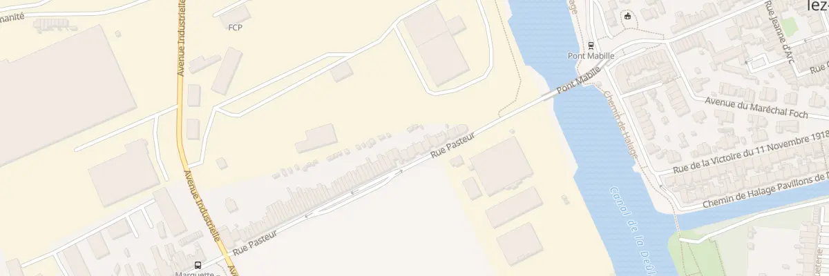 Plan du 40 Rue Pasteur à Marquette-lez-Lille