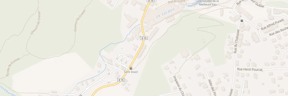 Plan du 9 Av de Russie à Châtel-Guyon