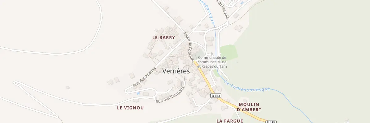 Plan du 5040 Verrieres à Verrières