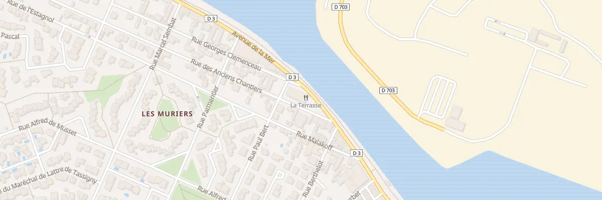 Plan du 318 Rue Georges Clemenceau à Port-la-Nouvelle