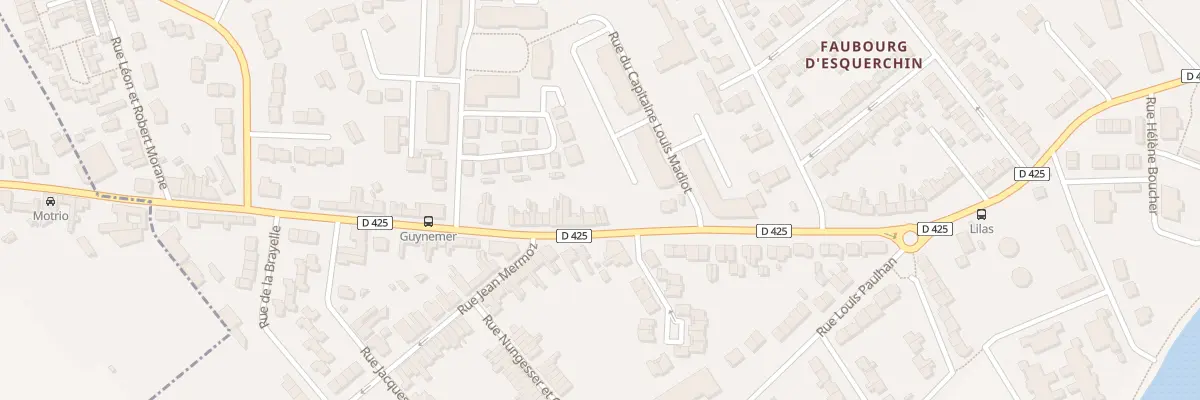 Plan du 570 Rue Guynemer à Douai