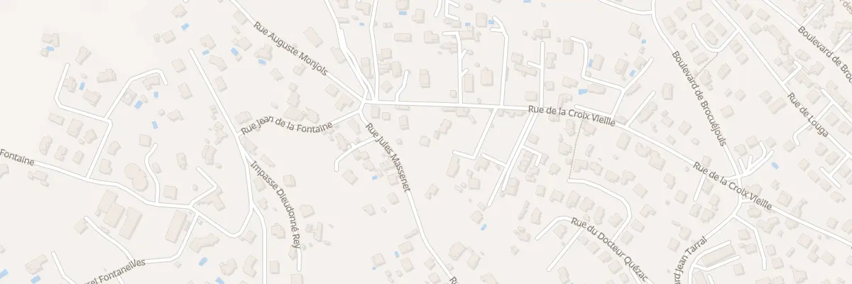 Plan du 105 Rue de la Croix Vieille à Millau