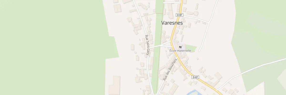 Plan du 173 Rue Saint Gery à Varesnes