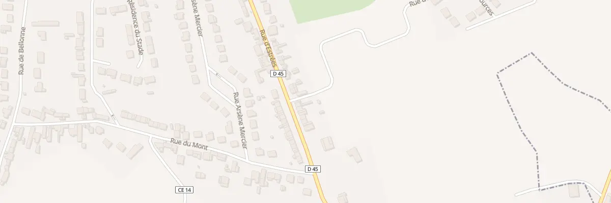 Plan du 29 Rue d’Estrées à Gouy-sous-Bellonne