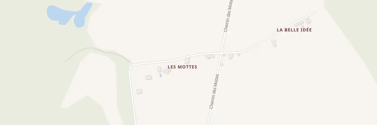 Plan du 152 La Motte Petit Pas à Villeneuve-les-Genêts