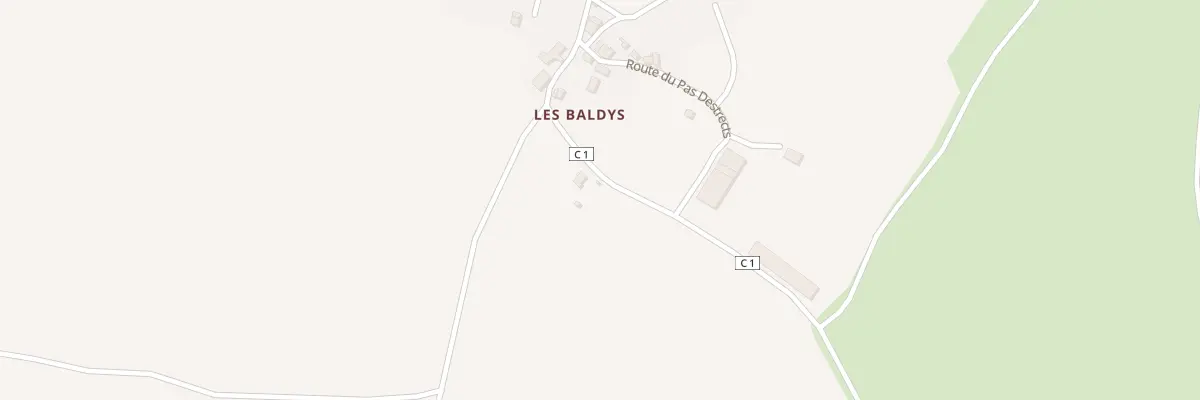 Plan du 956 Rte de la Fage à Viala-du-Pas-de-Jaux