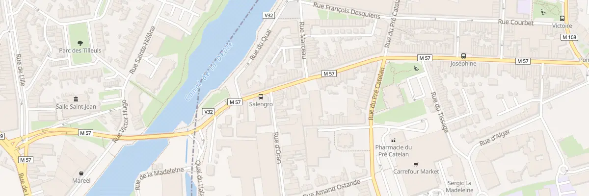 Plan du 179 Rue Roger Salengro à La Madeleine