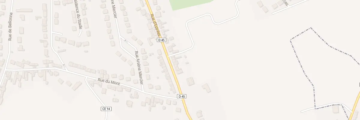 Plan du 31 Rue d’Estrées à Gouy-sous-Bellonne