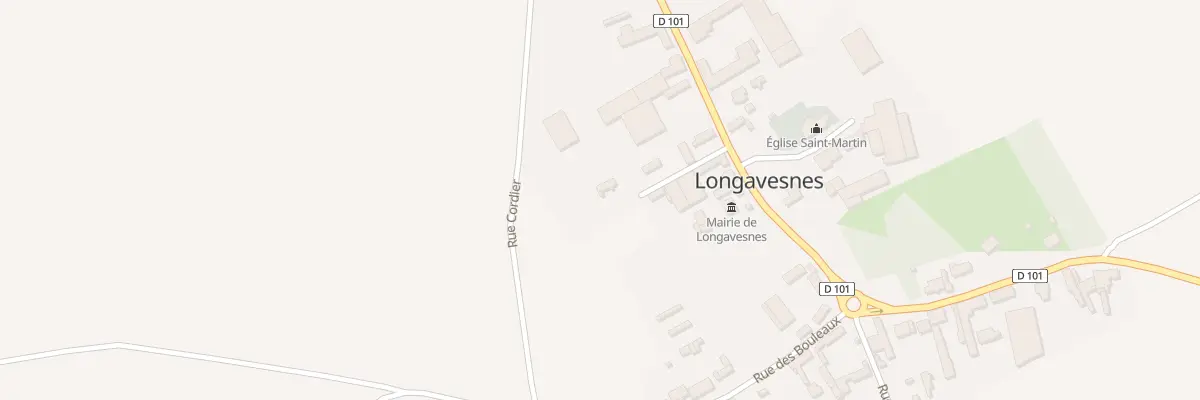 Plan du 4 Rult La Ruellette à Longavesnes