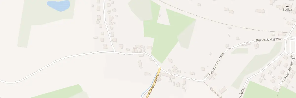 Plan du 8 Rue des Tournelles à Jaulzy
