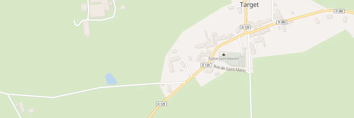 Plan du 5025 Le Bourg à Target